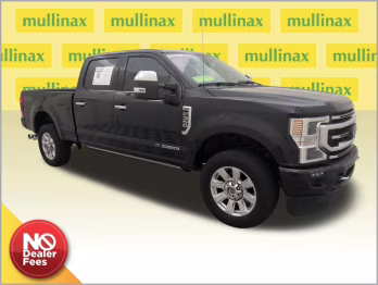 2020 Agate Black Metallic Ford Super Duty F-350 SRW Platinum 4X4 Truck