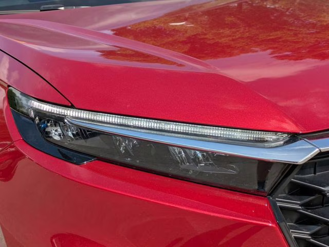2025 Radiant Red Metallic Honda CR-V LX AWD SUV