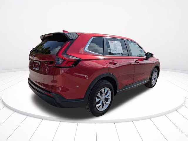 2025 Radiant Red Metallic Honda CR-V LX AWD SUV