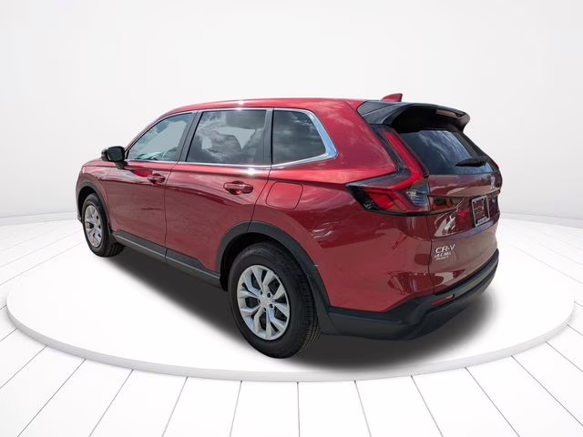 2025 Radiant Red Metallic Honda CR-V LX AWD SUV