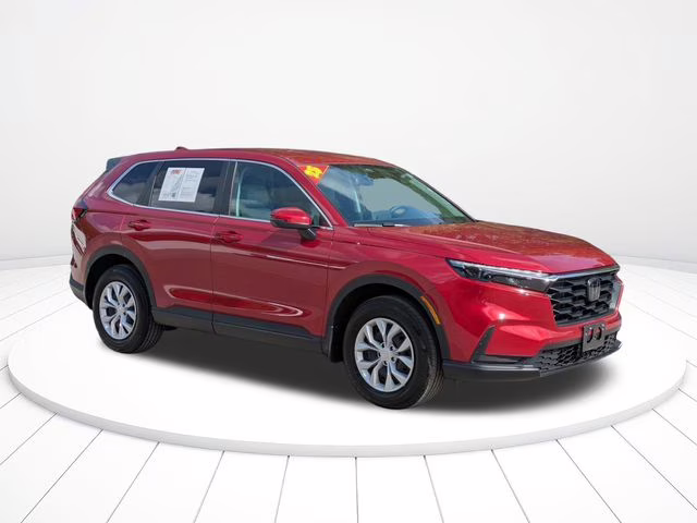 2025 Radiant Red Metallic Honda CR-V LX AWD SUV
