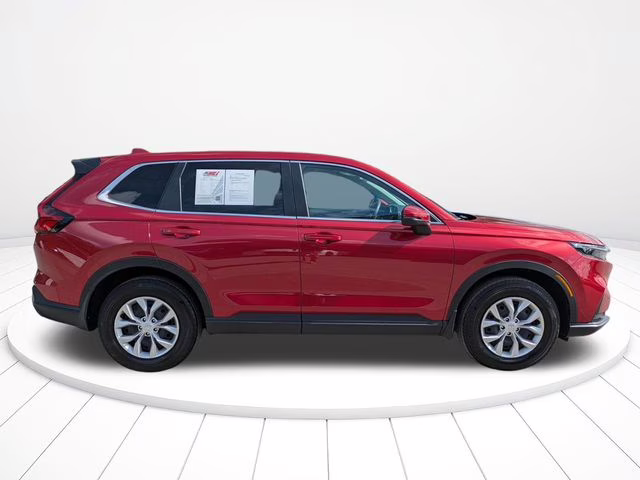 2025 Radiant Red Metallic Honda CR-V LX AWD SUV