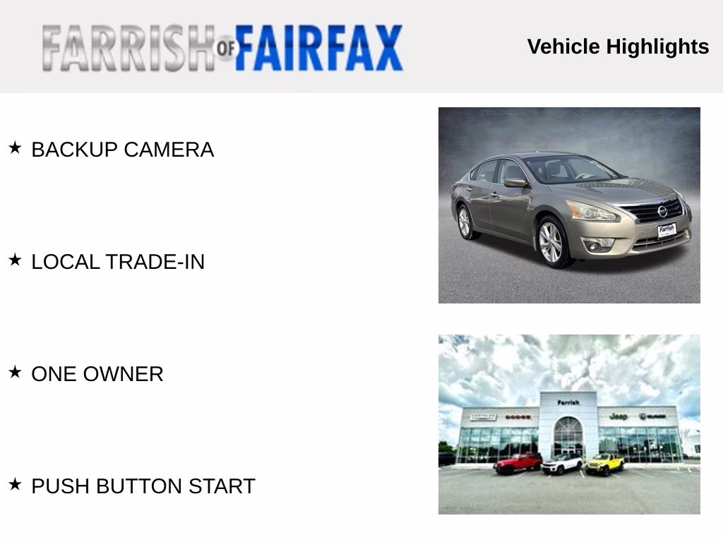 2015 Saharan Stone Nissan Altima 2.5 SV FWD Sedan