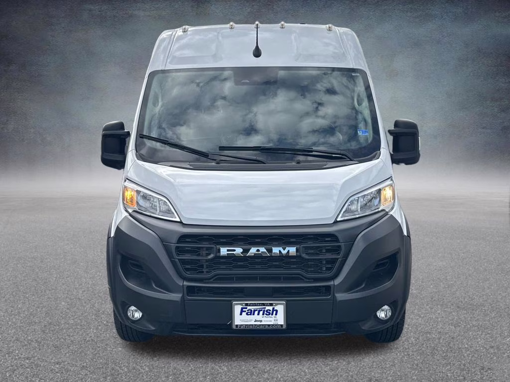 2024 Bright White Clearcoat Ram ProMaster 2500 High Roof FWD Van