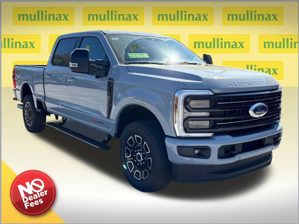 2026 Glacier Gray Metallic TriCoat Ford Super Duty F-350 SRW Platinum 4X4 Truck