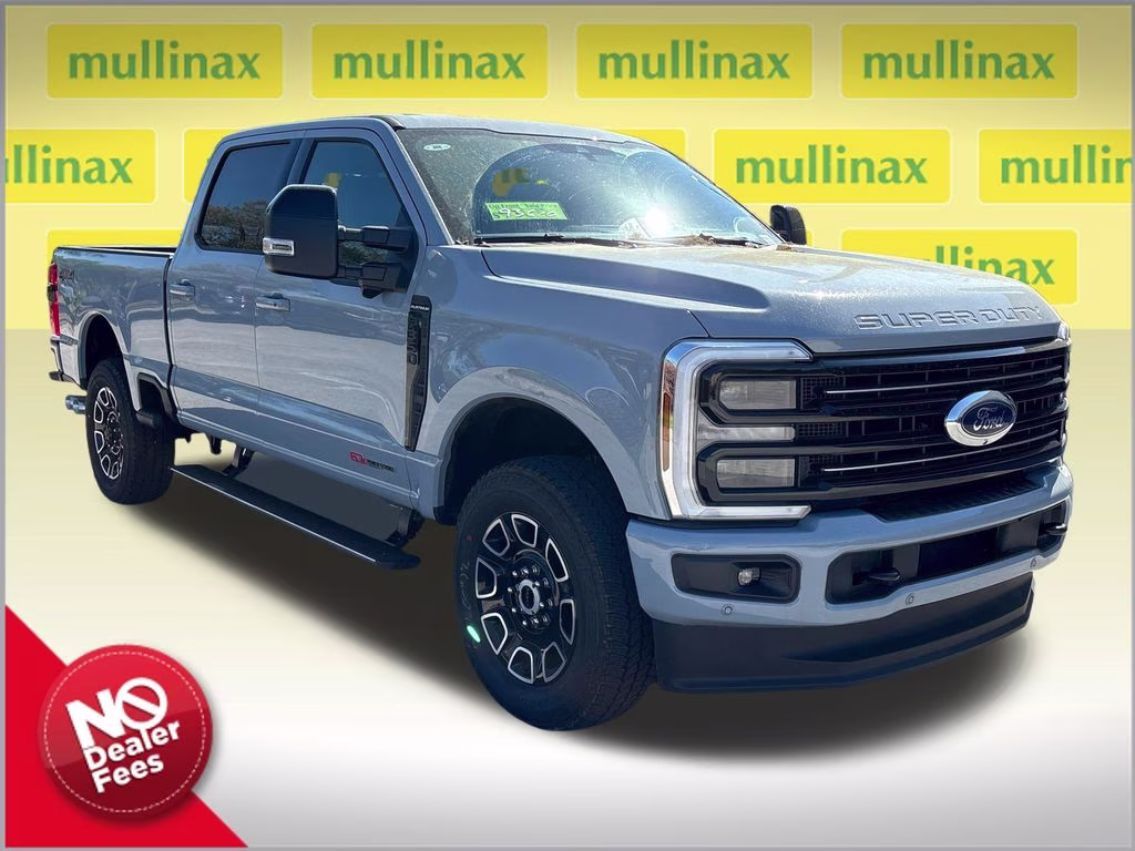 2026 Glacier Gray Metallic TriCoat Ford Super Duty F-350 SRW Platinum 4X4 Truck