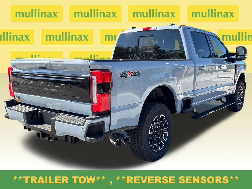 2026 Glacier Gray Metallic TriCoat Ford Super Duty F-350 SRW Platinum 4X4 Truck