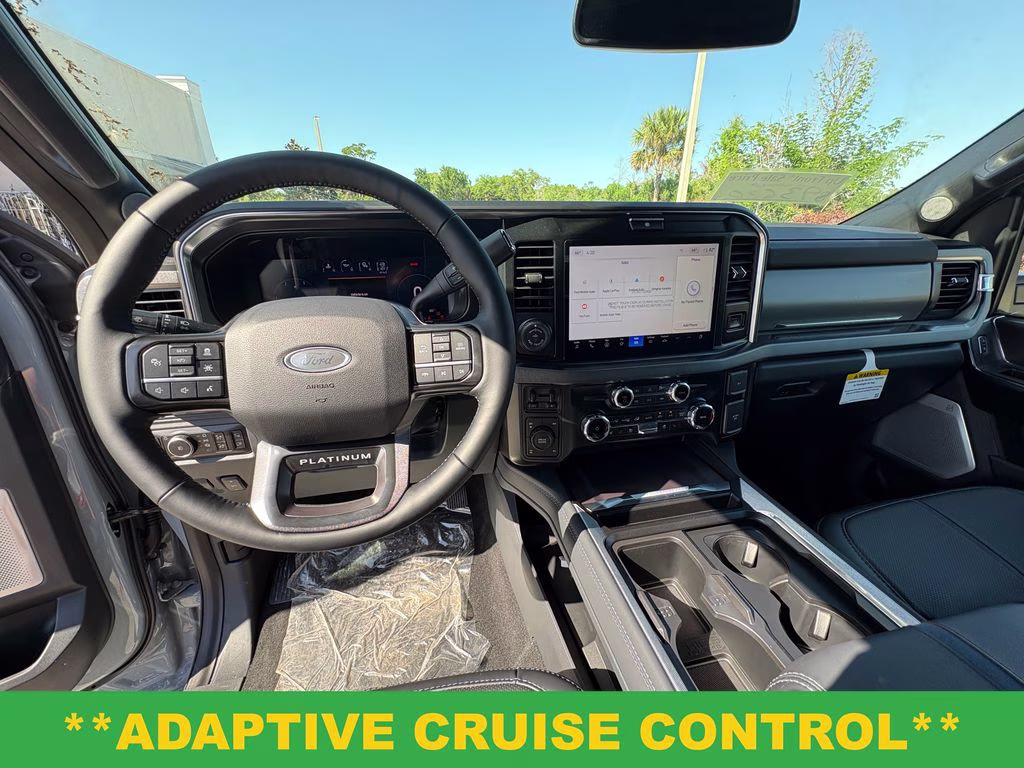 2026 Glacier Gray Metallic TriCoat Ford Super Duty F-350 SRW Platinum 4X4 Truck