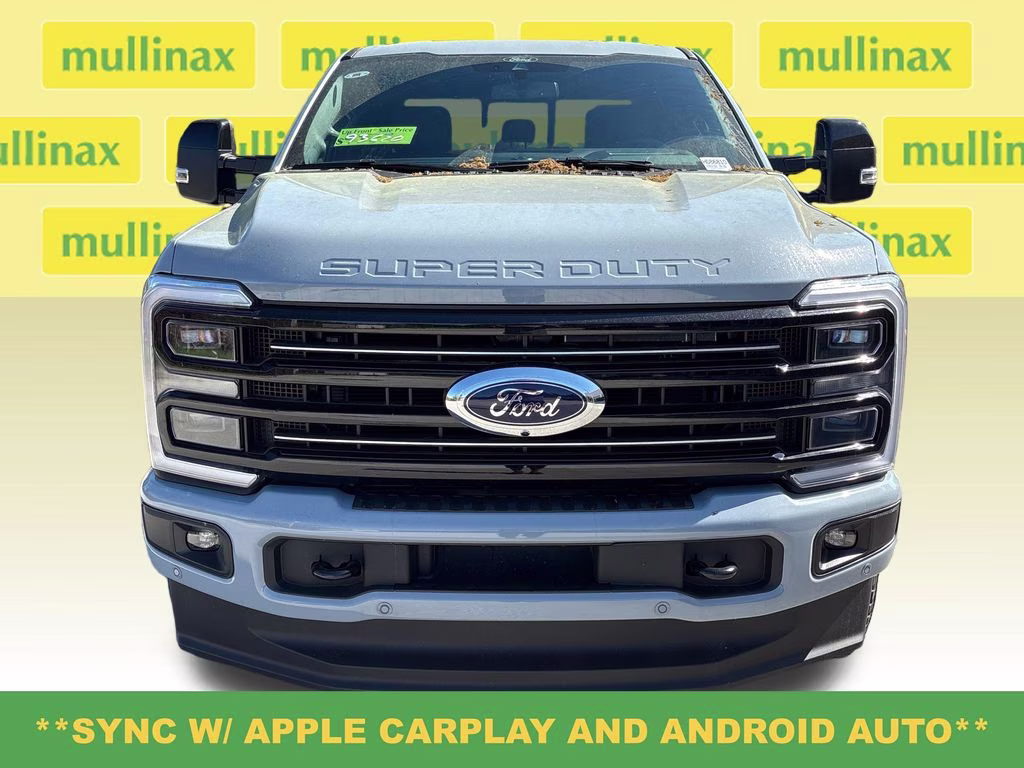 2026 Glacier Gray Metallic TriCoat Ford Super Duty F-350 SRW Platinum 4X4 Truck