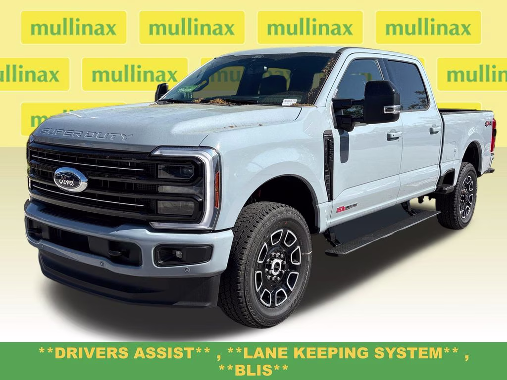2026 Glacier Gray Metallic TriCoat Ford Super Duty F-350 SRW Platinum 4X4 Truck
