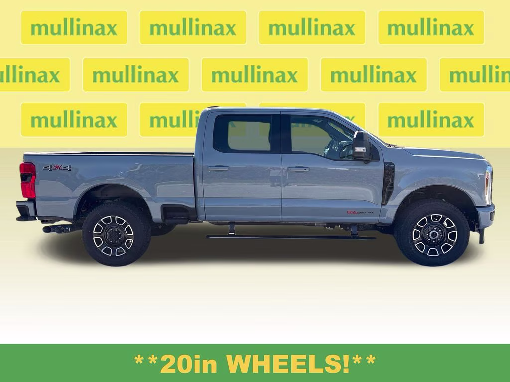 2026 Glacier Gray Metallic TriCoat Ford Super Duty F-350 SRW Platinum 4X4 Truck