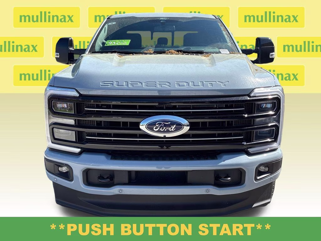 2026 Glacier Gray Metallic TriCoat Ford Super Duty F-350 SRW Platinum 4X4 Truck