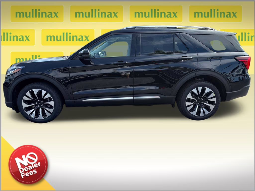 2026 Agate Black Metallic Ford Explorer Platinum 4X4 SUV