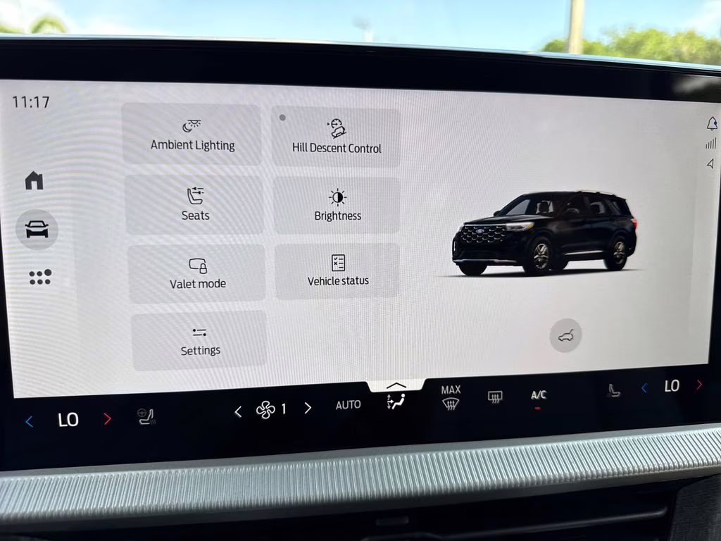 2026 Agate Black Metallic Ford Explorer Platinum 4X4 SUV