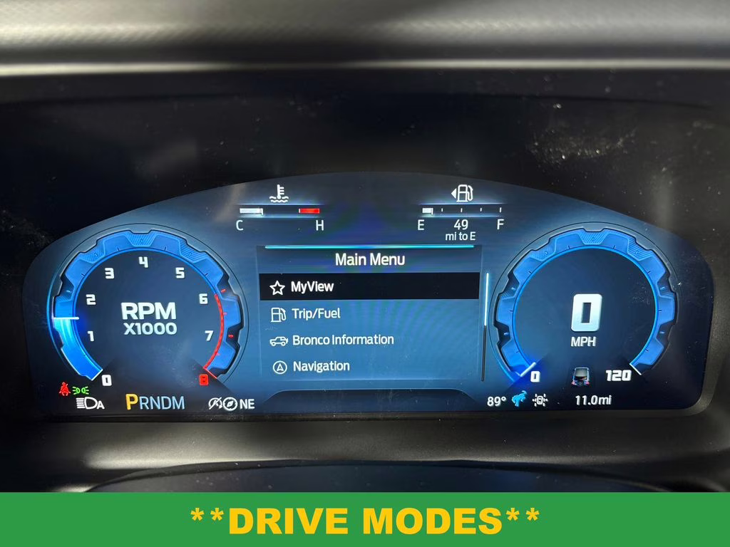 2026 Velocity Blue Metallic Ford Bronco Big Bend 4X4 SUV