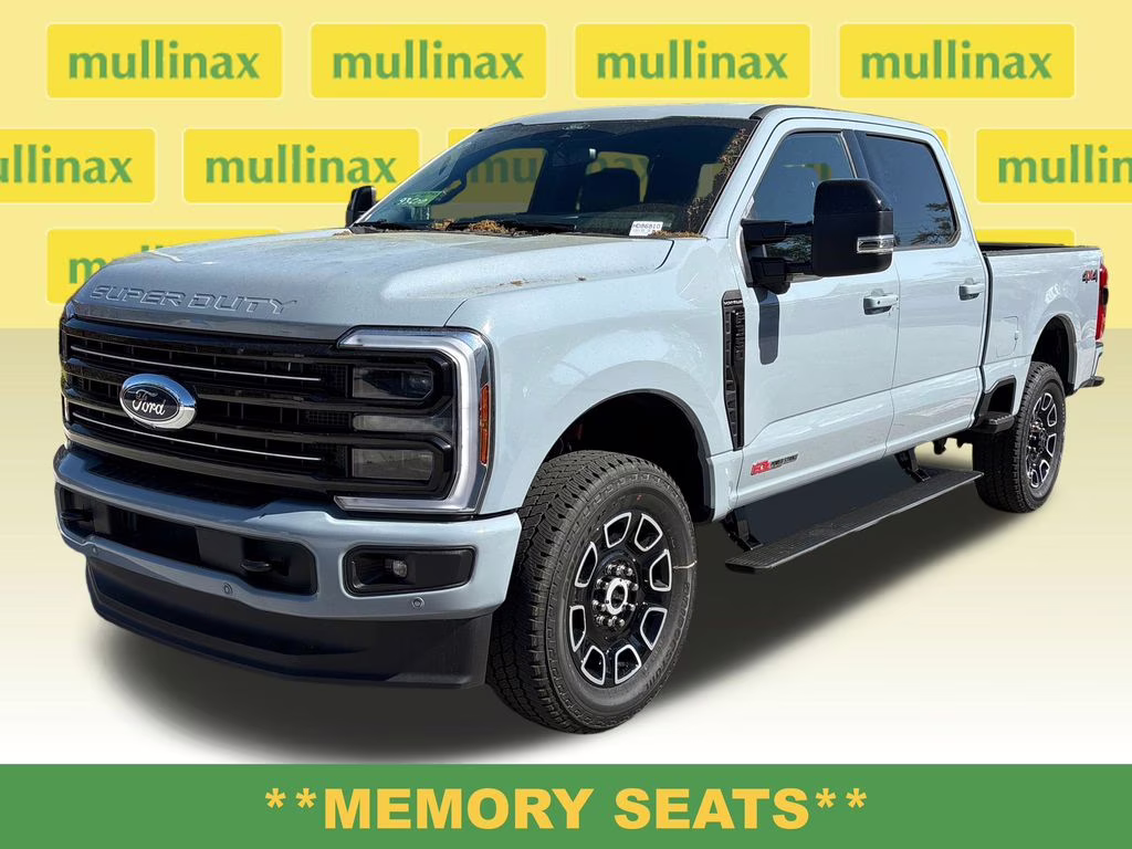 2026 Glacier Gray Metallic TriCoat Ford Super Duty F-350 SRW Platinum 4X4 Truck