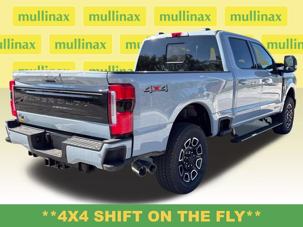 2026 Glacier Gray Metallic TriCoat Ford Super Duty F-350 SRW Platinum 4X4 Truck