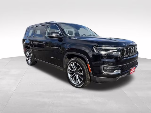 2022 Diamond Black Crystal Pearlcoat Jeep Wagoneer Series III 4X4 SUV