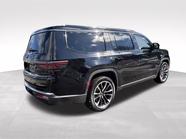 2022 Diamond Black Crystal Pearlcoat Jeep Wagoneer Series III 4X4 SUV