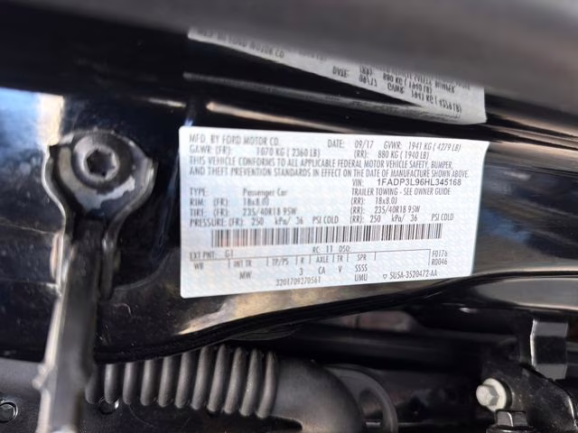 2017 Shadow Black Ford Focus ST FWD Hatchback