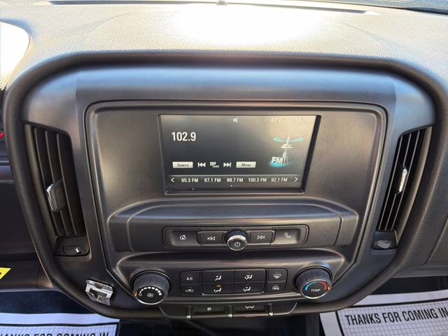 2016 Red Hot Chevrolet Silverado 1500 WT 4X4 Truck