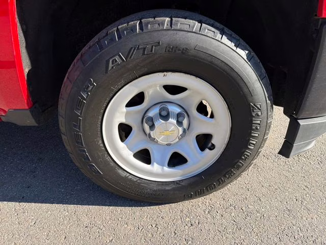 2016 Red Hot Chevrolet Silverado 1500 WT 4X4 Truck