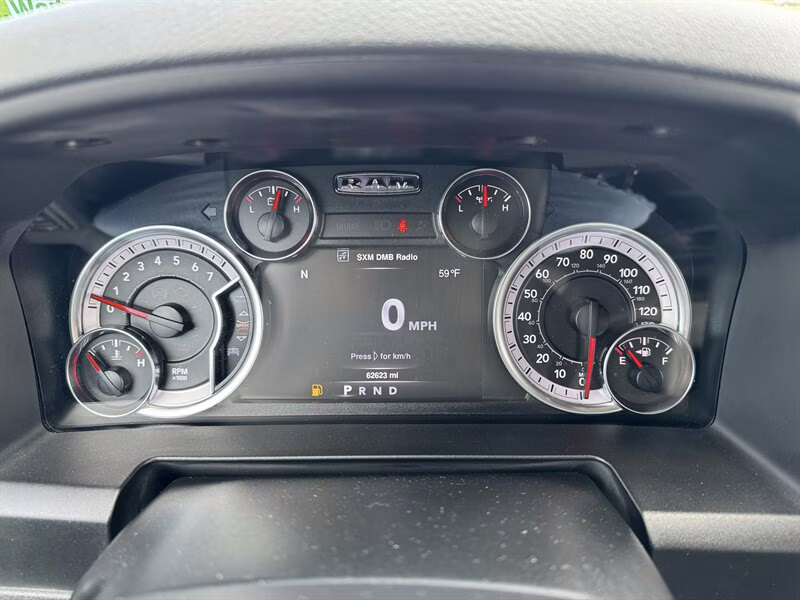 2019 Flame Red Clear Coat Ram 1500 Classic Warlock 4X4 Truck