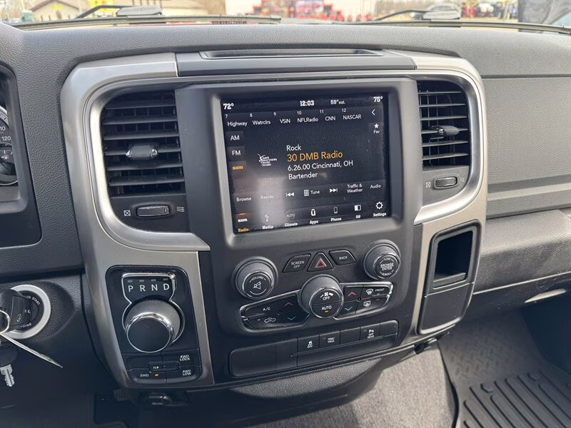 2019 Flame Red Clear Coat Ram 1500 Classic Warlock 4X4 Truck