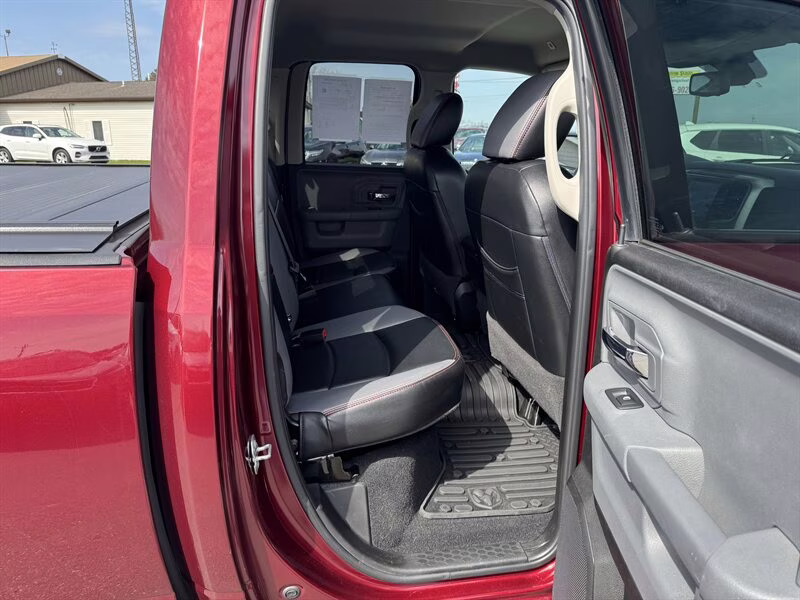 2019 Flame Red Clear Coat Ram 1500 Classic Warlock 4X4 Truck