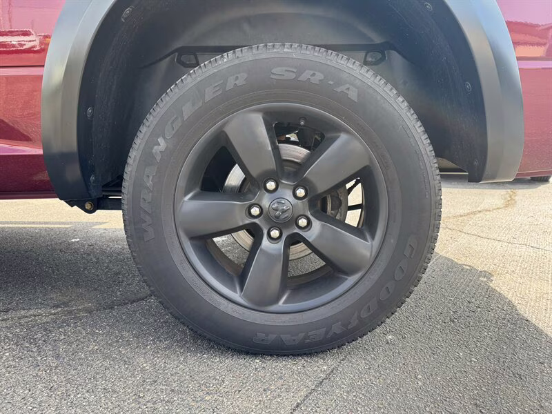 2019 Flame Red Clear Coat Ram 1500 Classic Warlock 4X4 Truck