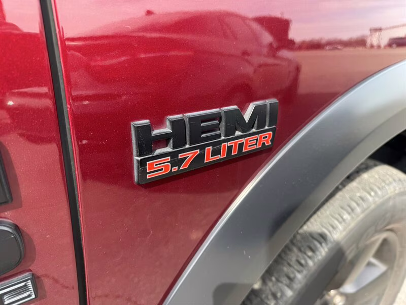 2019 Flame Red Clear Coat Ram 1500 Classic Warlock 4X4 Truck