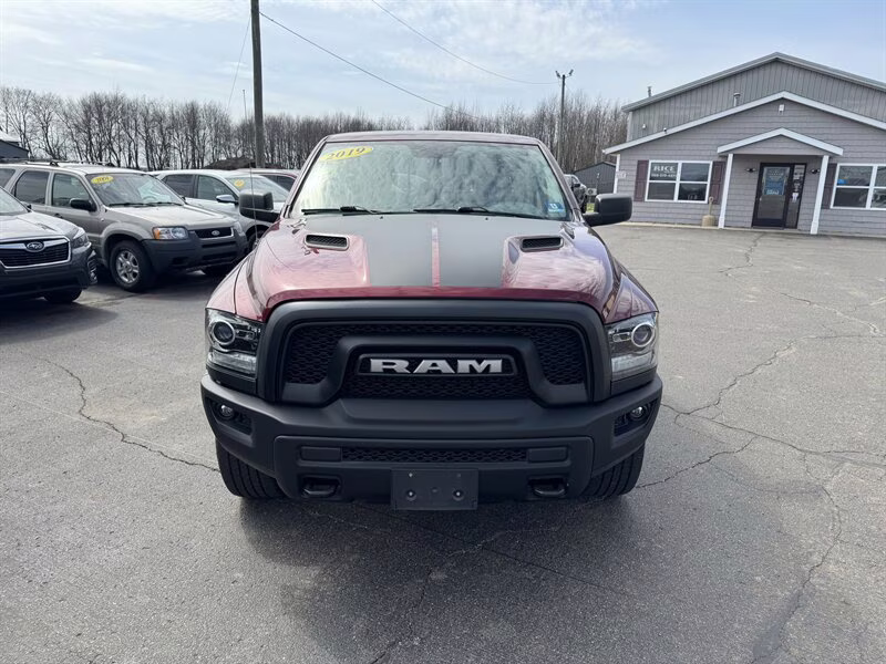 2019 Flame Red Clear Coat Ram 1500 Classic Warlock 4X4 Truck