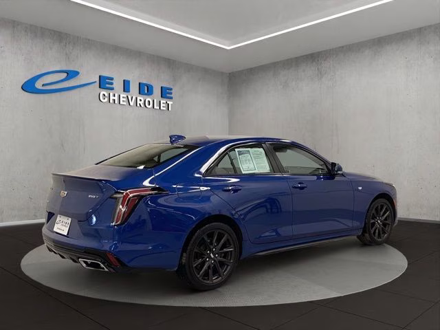 2023 Blue Cadillac CT4 Sport RWD Sedan