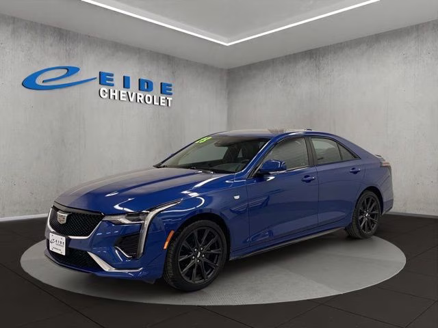 2023 Blue Cadillac CT4 Sport RWD Sedan