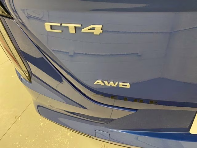 2023 Blue Cadillac CT4 Sport RWD Sedan