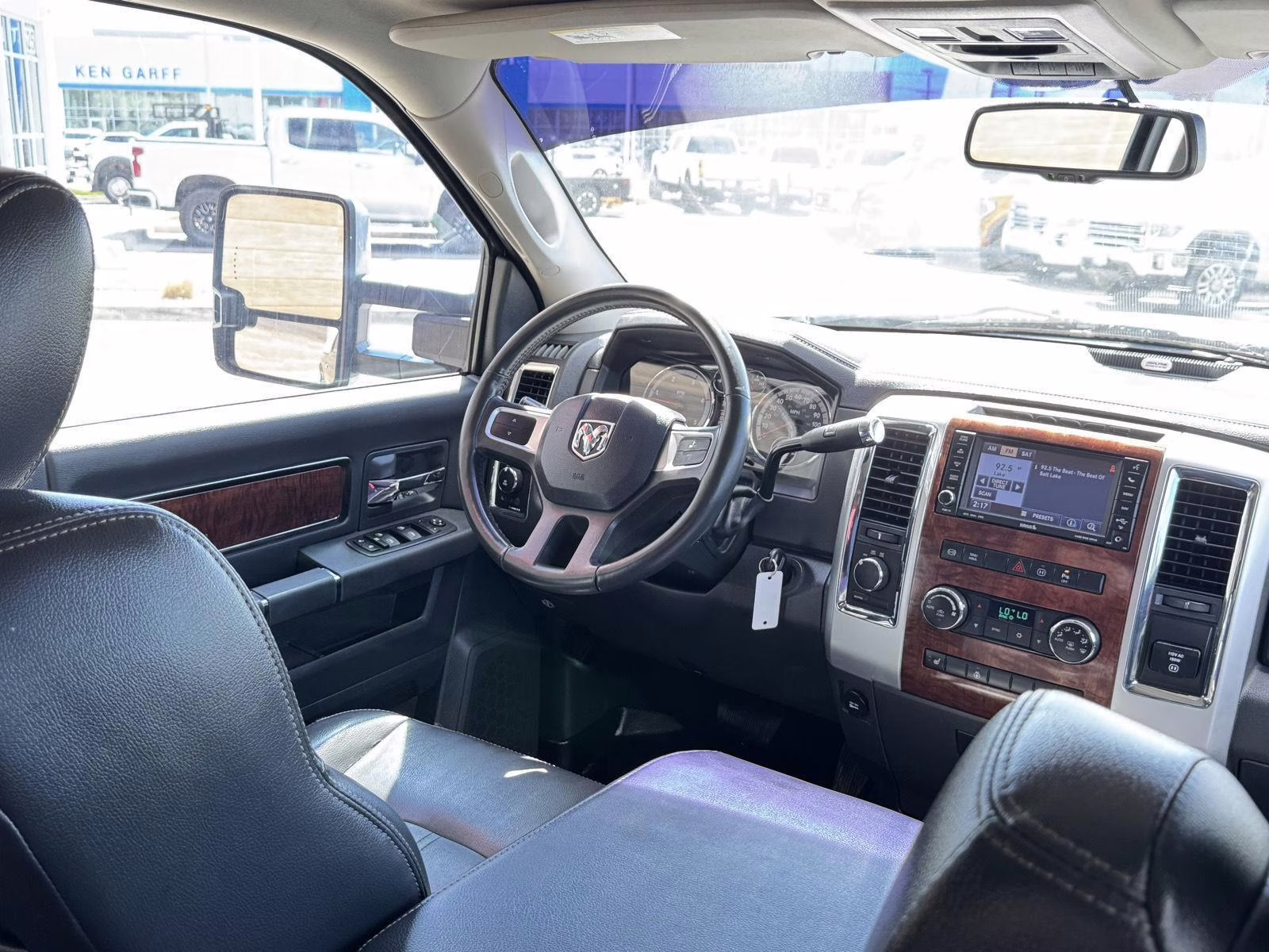 2011 Brilliant Black Crystal Pearl Ram 3500 Laramie 4X4 Truck