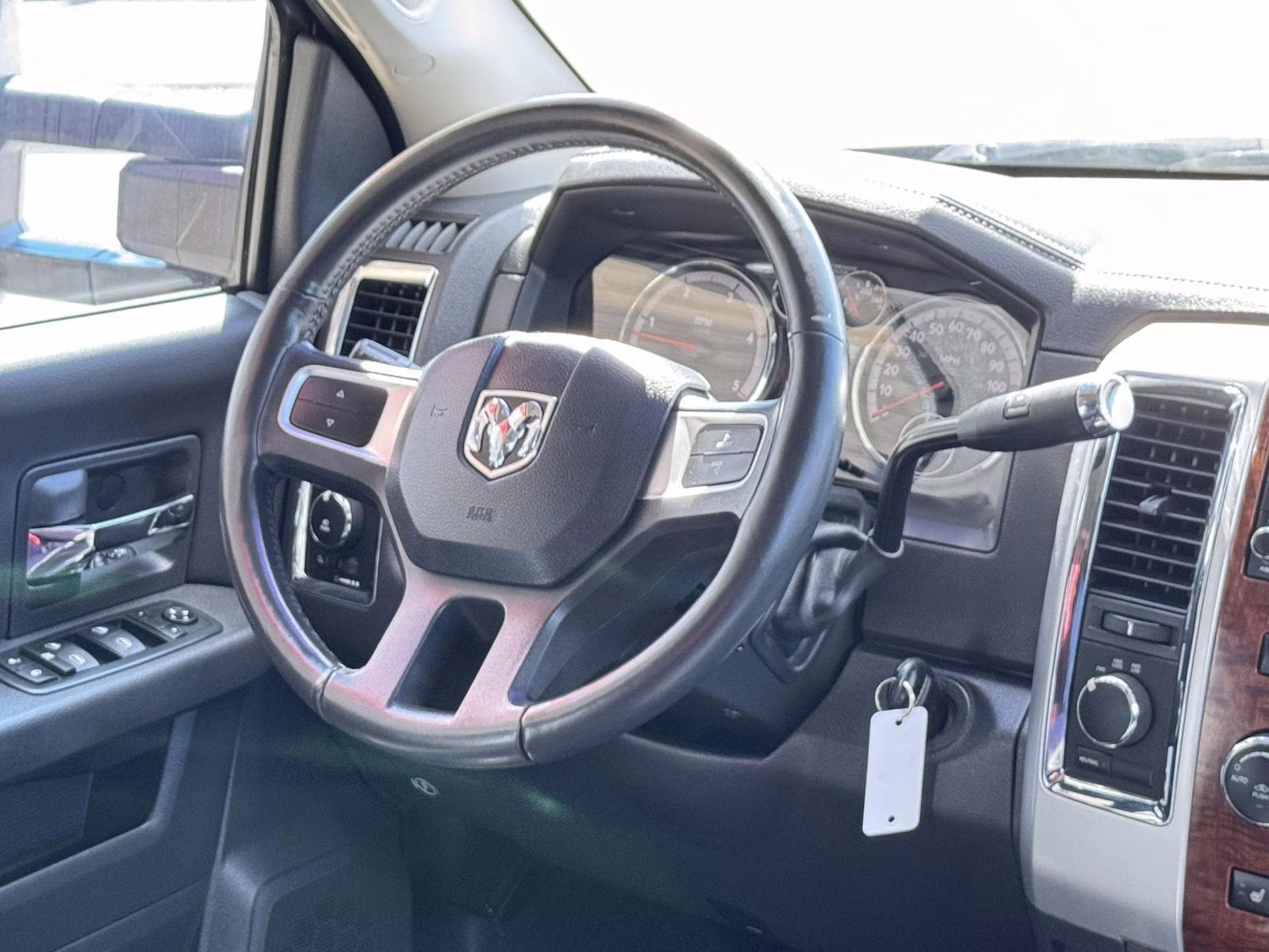 2011 Brilliant Black Crystal Pearl Ram 3500 Laramie 4X4 Truck