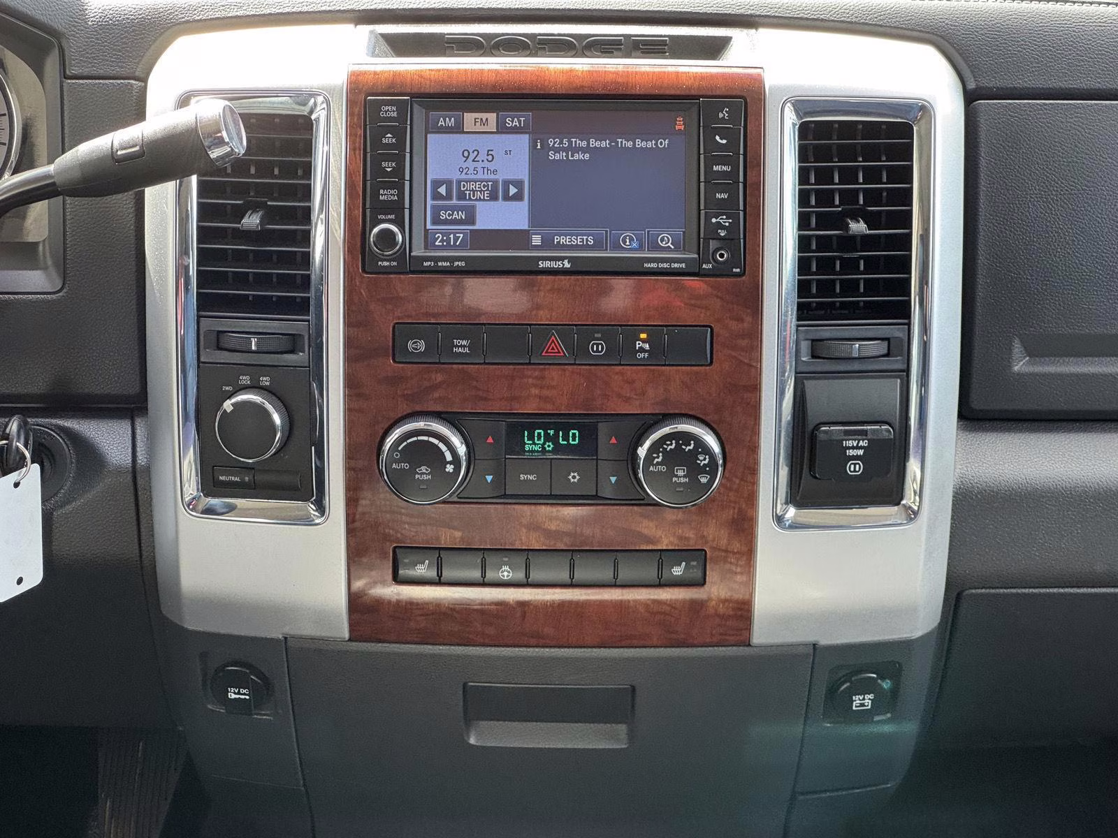 2011 Brilliant Black Crystal Pearl Ram 3500 Laramie 4X4 Truck