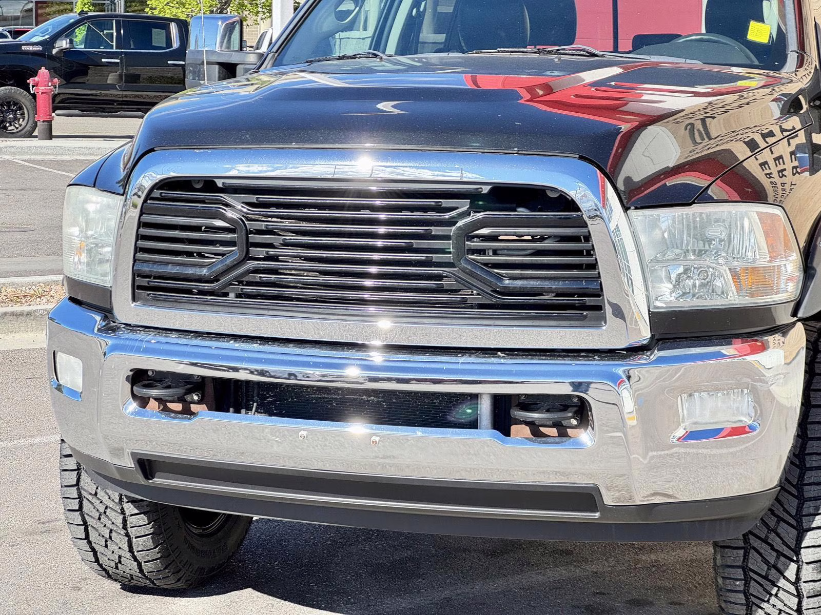 2011 Brilliant Black Crystal Pearl Ram 3500 Laramie 4X4 Truck