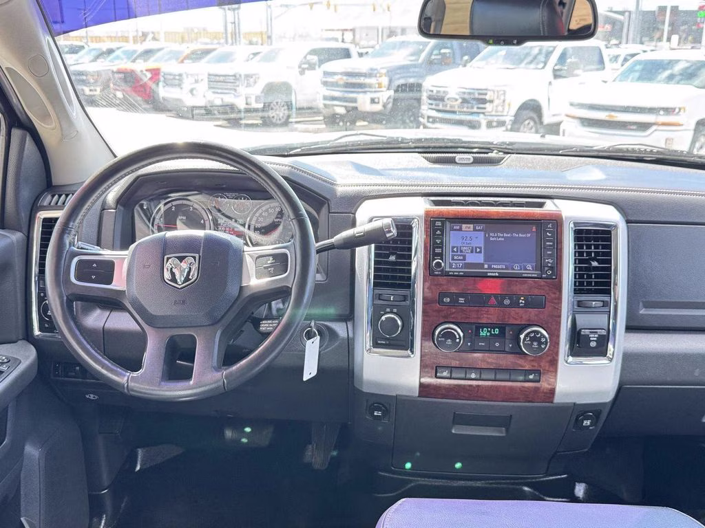 2011 Brilliant Black Crystal Pearlcoat Ram 3500 Laramie 4X4 Truck