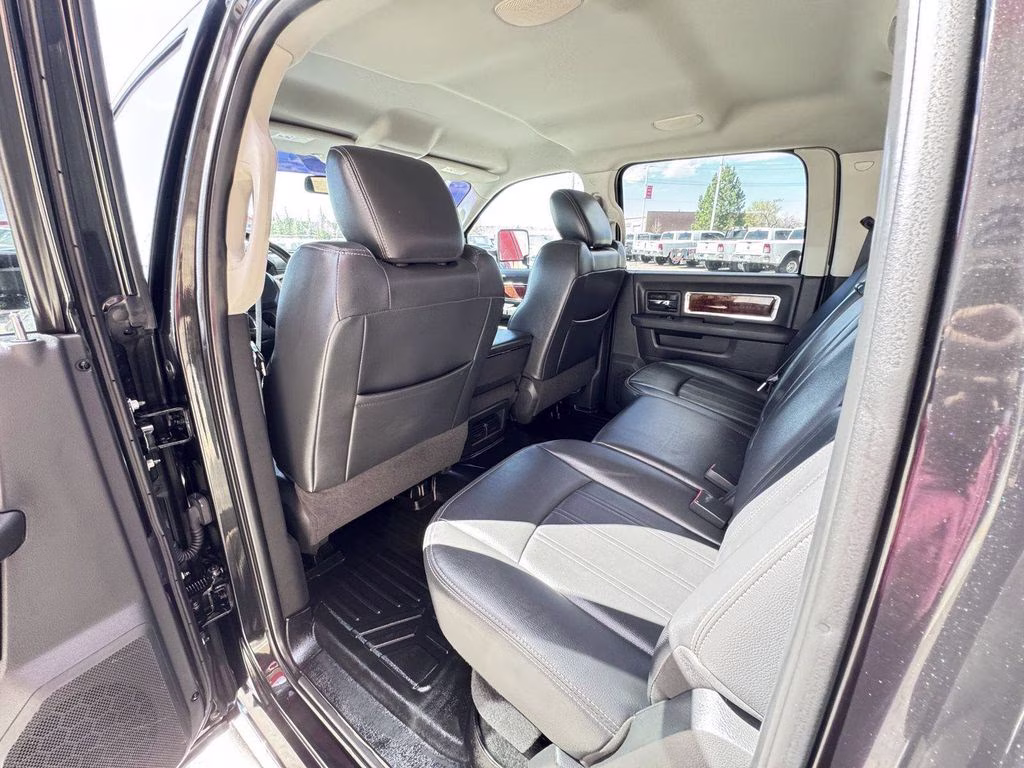 2011 Brilliant Black Crystal Pearlcoat Ram 3500 Laramie 4X4 Truck
