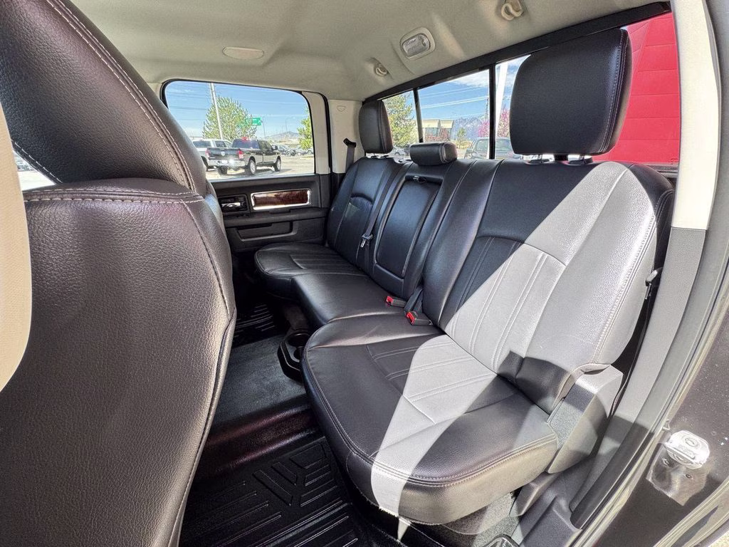 2011 Brilliant Black Crystal Pearlcoat Ram 3500 Laramie 4X4 Truck