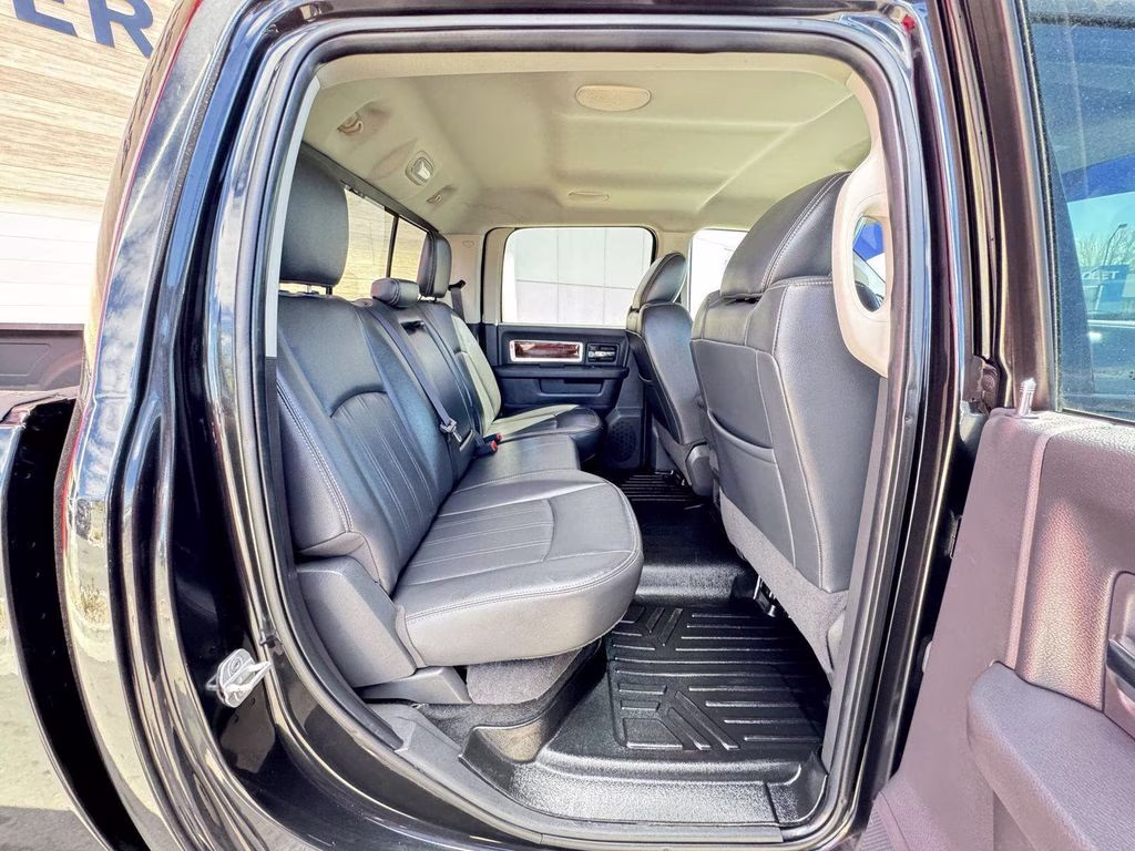 2011 Brilliant Black Crystal Pearlcoat Ram 3500 Laramie 4X4 Truck