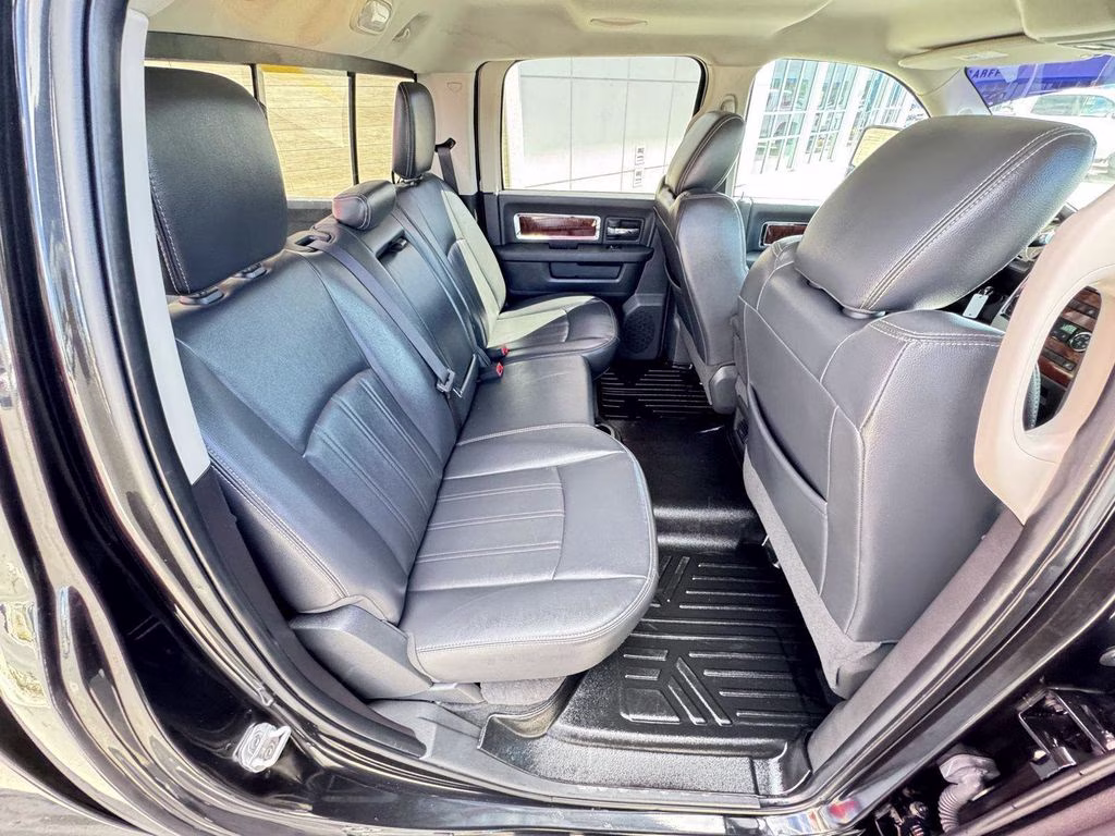 2011 Brilliant Black Crystal Pearlcoat Ram 3500 Laramie 4X4 Truck