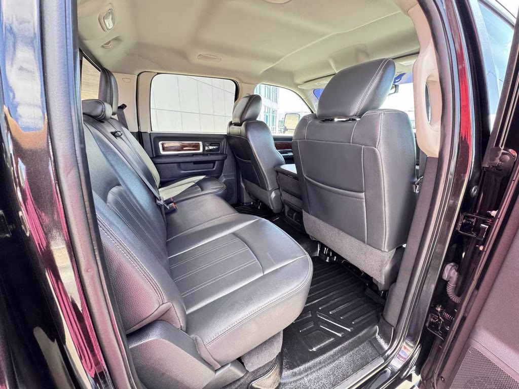 2011 Brilliant Black Crystal Pearlcoat Ram 3500 Laramie 4X4 Truck