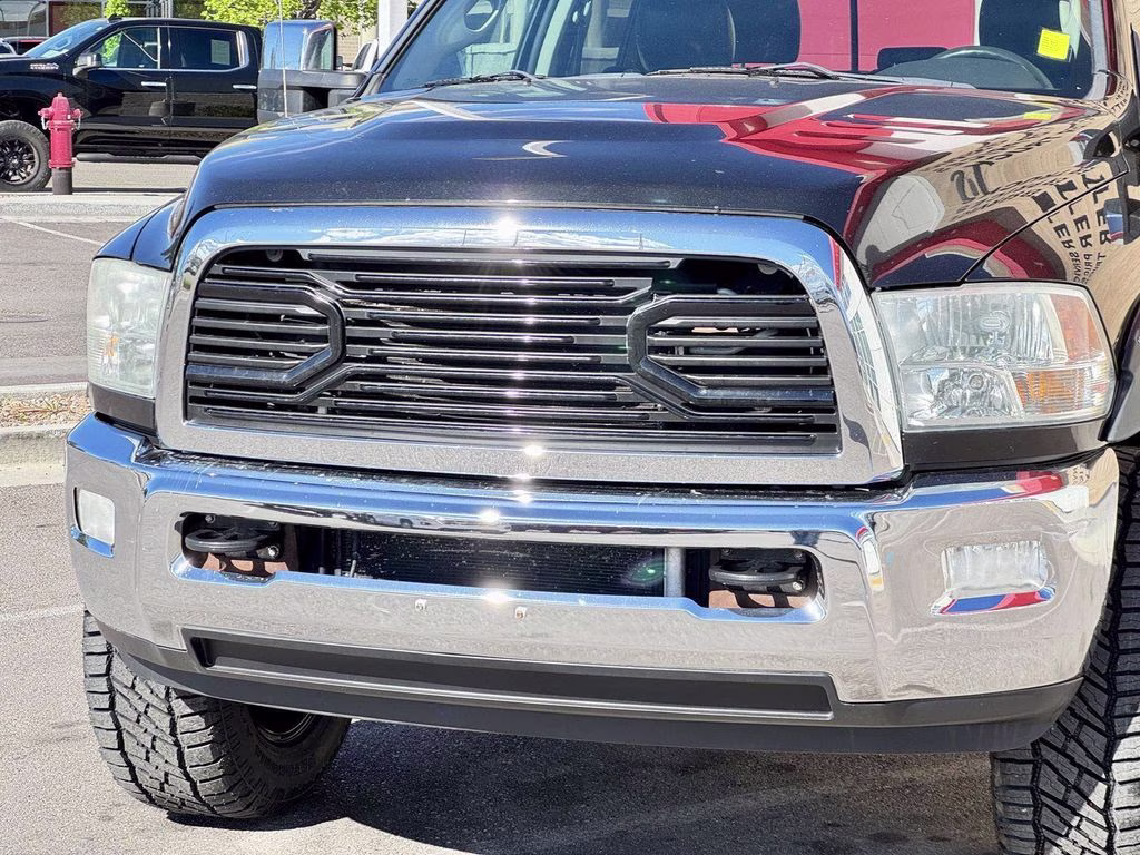 2011 Brilliant Black Crystal Pearlcoat Ram 3500 Laramie 4X4 Truck