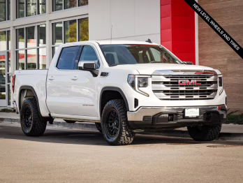 2023 Summit White GMC Sierra 1500 SLE 4X4 Truck