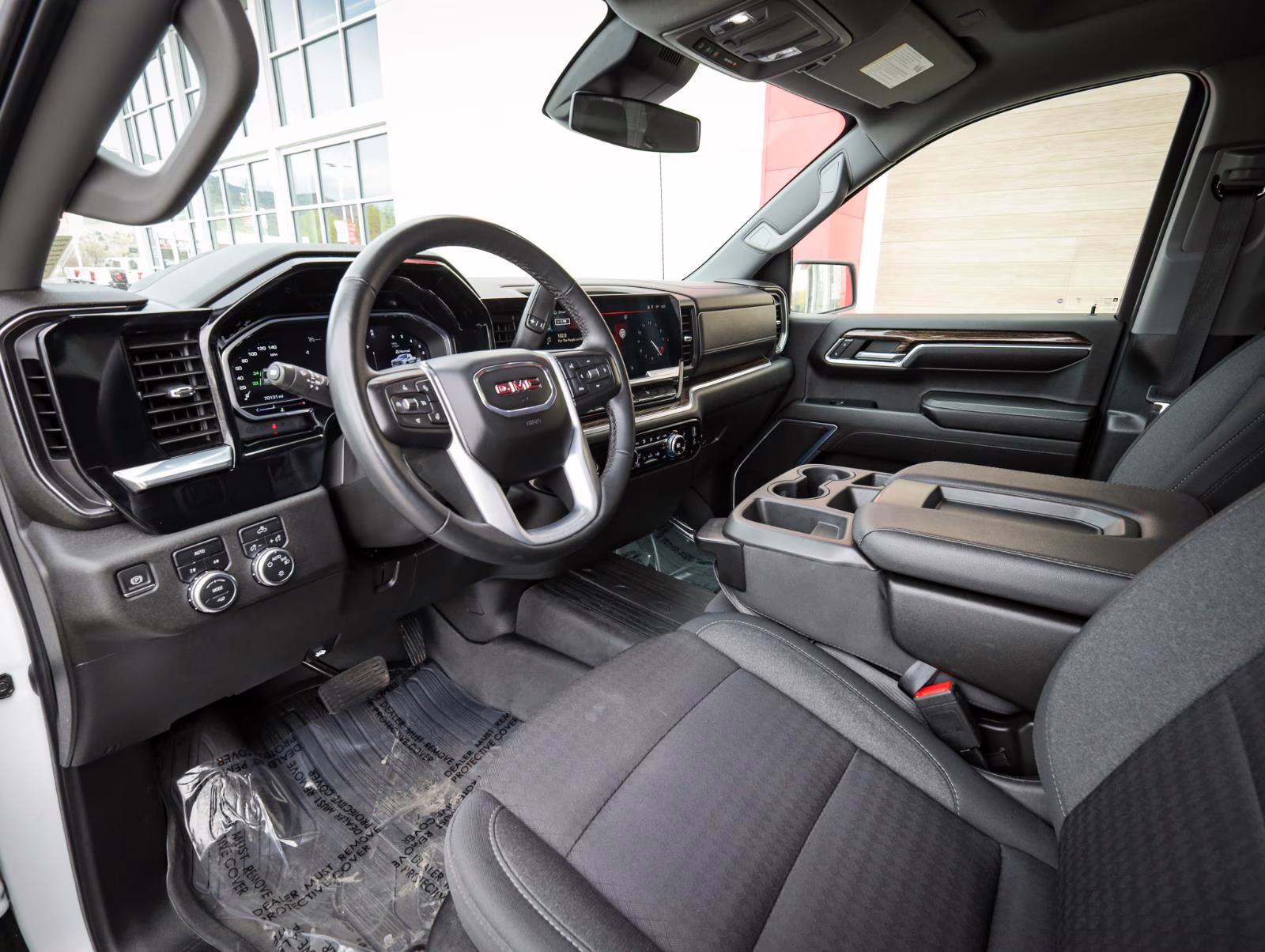 2023 Summit White GMC Sierra 1500 SLE 4X4 Truck