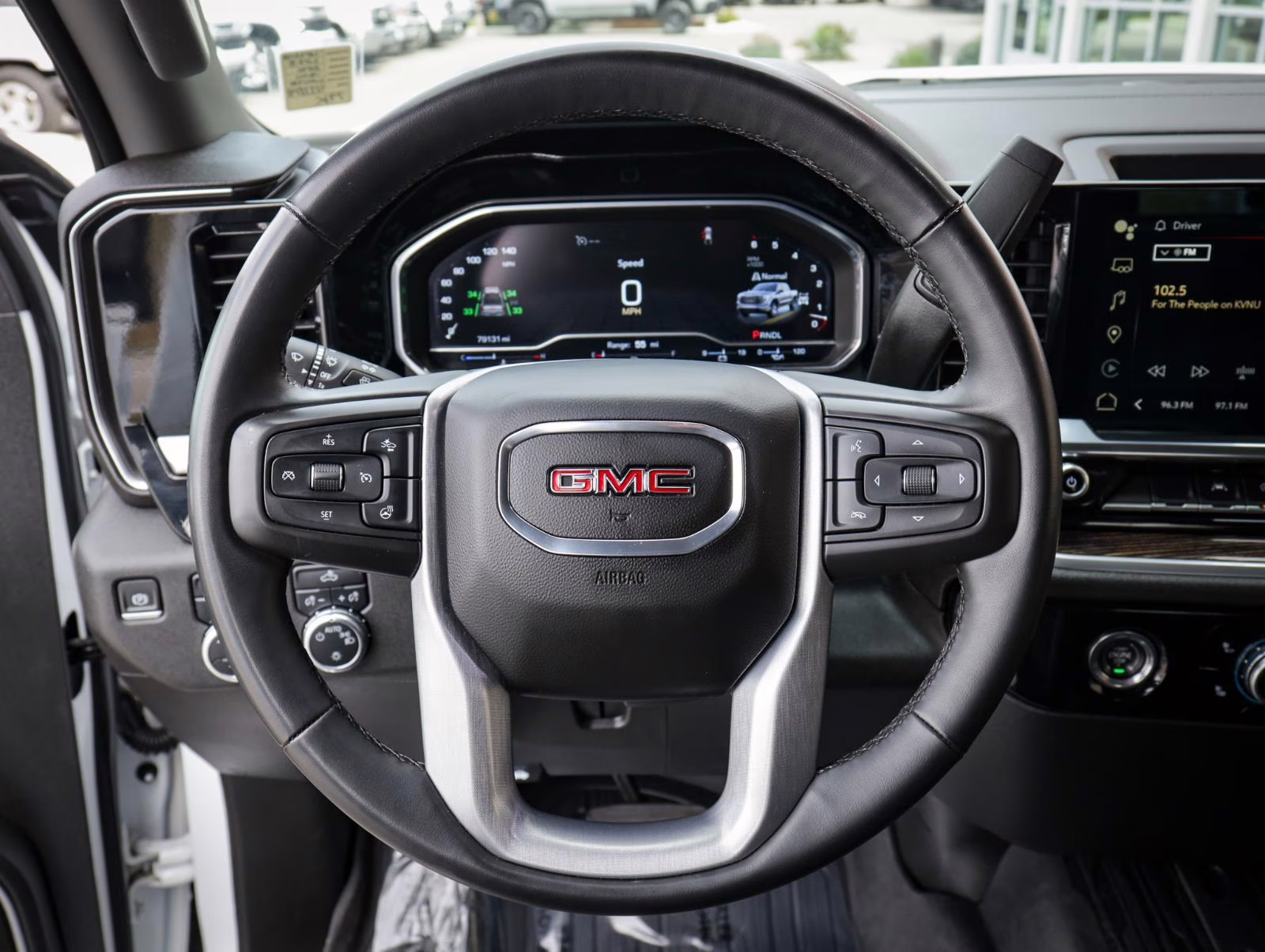 2023 Summit White GMC Sierra 1500 SLE 4X4 Truck