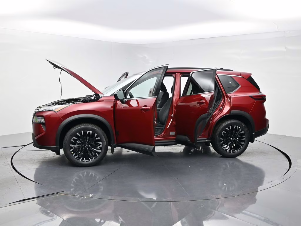 2026 Scarlet Ember Tintcoat Nissan Rogue Dark Armor FWD SUV